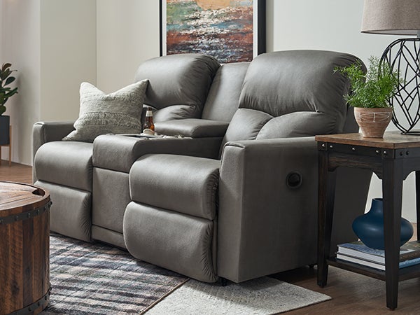 Hawthorn Reclining Loveseat w/ Console